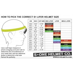 Helmet S-ONE Mini Lifer Black Matte