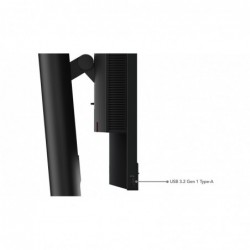 Lenovo ThinkCentre Tiny-In-One 24 Gen 5 LED display 60.5 cm (23.8") 1920 x 1080 pixels Full HD Black