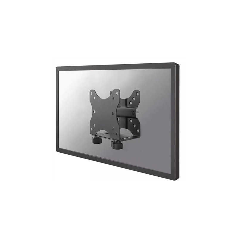 Neomounts NM-TC100BLACK Mini PC/NUC/Thin client holder - max 5 kg - VESA 50x50-100x100 - w 1,7-7 cm - universal - black