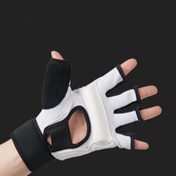 Sports Gloves For Taekwondo Case White Size XS