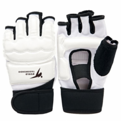 Sports Gloves For Taekwondo Case White Size XS