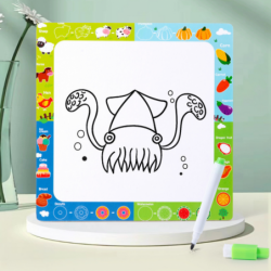 Puzzle Board 2in1 Wooden Educational Fruit Marker