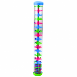 Large Sensory Tube Rain Shower Rattle Colored Balls 40cm