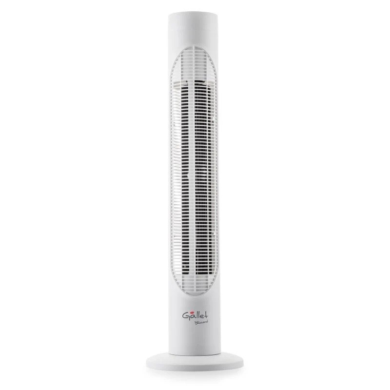 Gallet Column fan GALVEN82T Tower Fan White Diameter 23 cm Number of speeds 3 Oscillation 45 W Remote
