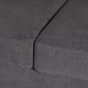 Corner sofa KENDRA RC dark grey