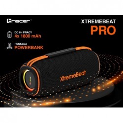 Tracer XtremeBeat Pro TWS Portable Bluetooth Speaker Black 40 W
