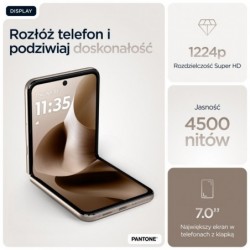 Motorola razr 60 ultra 17.7 cm (6.96") Dual SIM Android 15 5G USB Type-C 16 GB 512 GB 4700 mAh Wood