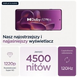 Motorola edge 60 pro 16.9 cm (6.67") Dual SIM Android 15 5G USB Type-C 12 GB 512 GB 6000 mAh Purple