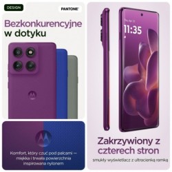 Motorola edge 60 pro 16.9 cm (6.67") Dual SIM Android 15 5G USB Type-C 12 GB 512 GB 6000 mAh Purple