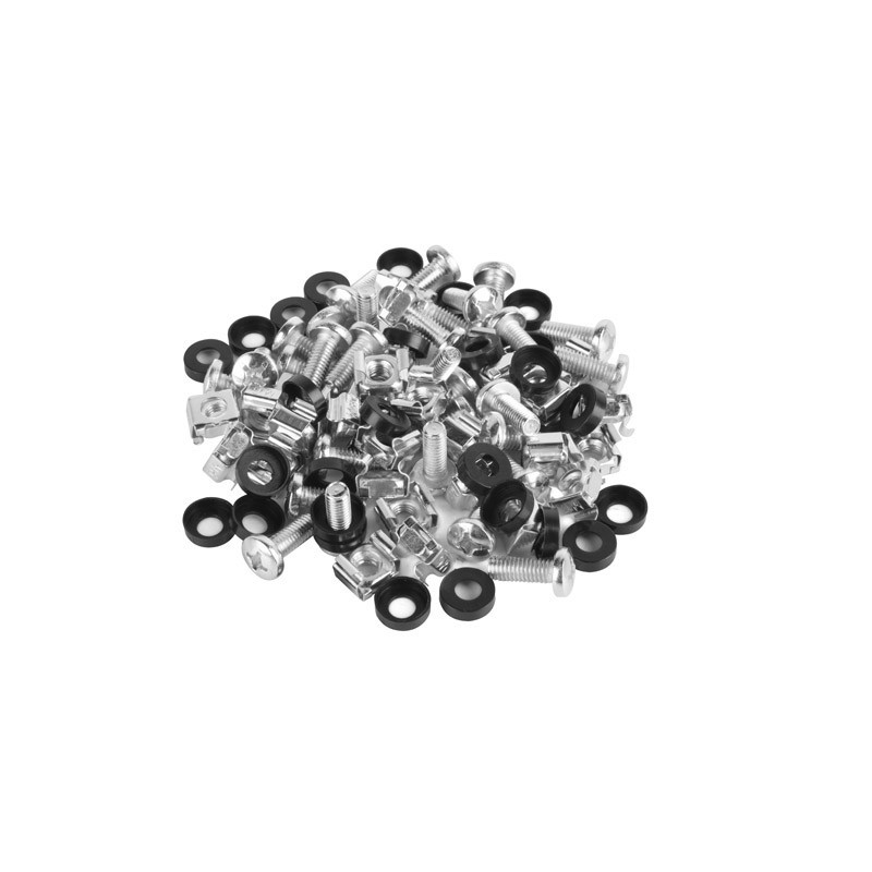Lanberg 19" mounting screws set (basket, washer, screw) 20 pcs Lanberg