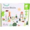 CLASSIC WORLD Zestaw Drewnianych Klocków Leśny Świat 50 el.