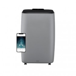 Duux Smart Mobile Airconditioner North Number of speeds 3 Heat function Light Gray/Black