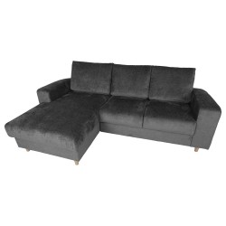 Corner sofa KARL LC grey