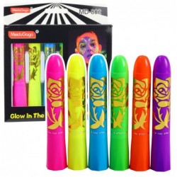 Face Painting Set Neon UV...