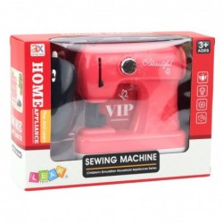 Toy Sewing Machine With Mouse For Kids Light Pink