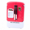 Toy Refrigerator For Kids Fruit Juice Lights Sounds Pink