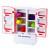 Toy Refrigerator For Kids Fruit Juice Lights Sounds Pink