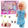 Mini Doll Sweet Accessories Blue Dress Set