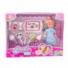 Mini Doll Sweet Accessories Blue Dress Set