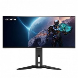 GIGABYTE MO34WQC 34" OLED WQHD Curved Gaming Monitor - 3440 x 1440, 175Hz, 0.03ms, KVM, 250 cd/m², FreeSync Premium