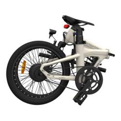 Kokkupandav elektrijalgratas ADO A20S AIR esiamordiga, Ivory (valge)