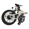 Kokkupandav elektrijalgratas ADO A20S AIR esiamordiga, Ivory (valge)