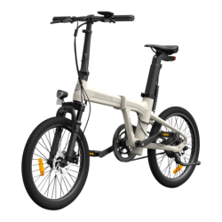 Kokkupandav elektrijalgratas ADO A20S AIR esiamordiga, Ivory (valge)