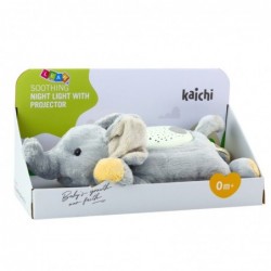 Plush Elephant Sleeping Cuddly Toy Projector Sounds Noise