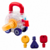 Set of Cars With Key Educational Police Fire Ambulance 3pcs