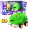 Remote Control RC Car For Toddlers Dinosaur Green