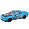 Rear-wheel drive sports racing car blue