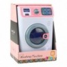 Children's Washing Machine Rotating Drum Lights Sounds White Pink