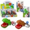 Arcade Game Dentist Dinosaur Keychain Pendant 2in1
