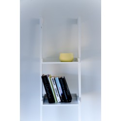 Bookshelf WALL 36,5x32x180cm, white