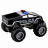 Off-Road RC Police Car Remote Controlled Black 1:16