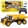 Remote Controlled RC Dump Truck Transporter Sounds 9CH 2.4G Yellow