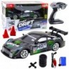 Drift Car RC Black Green 30km/h 1:16