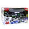 Drift Car RC Black Green 30km/h 1:16