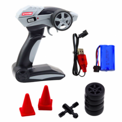 Drift Car Racing Car RC Blue 30km/h 1:16