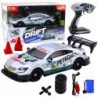 Drift Car Racing RC Silver 30km/h 1:16