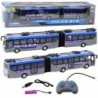 RC Police Articulated Bus Remote Controlled Lights Gray 1:32