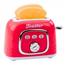 Kitchen Appliances Set Toaster Blender Lights Sounds Pink