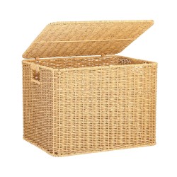 Basket BASILE 42,5x34xH31cm, natural