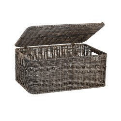 Basket BASILE 31x21xH13cm, dark