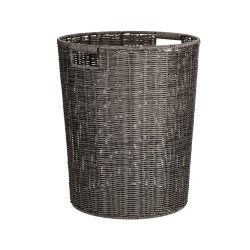 Basket BASILE D39 32,5xH46,5cm, dark