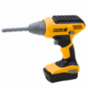 Battery Powered Drill Driver 4 Interchangeable Bits LED Light