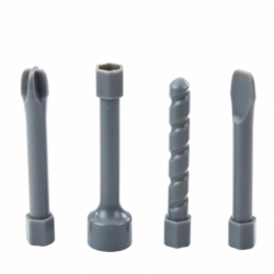 Battery Powered Drill Driver 4 Interchangeable Bits LED Light