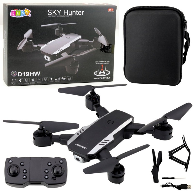 Sky Hunter D19HW Drone FVP Camera Wi-Fi Remote Control With Phone Holder Case