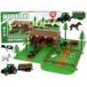 Farm Barn Animal Homestead Farm Two Tractors
