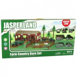 Farm Barn Animal Homestead Farm Two Tractors